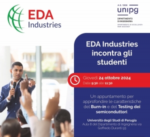 EDA Industries meets the students of the University of Perugia